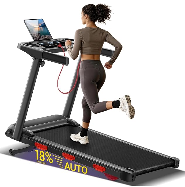 Tapis de course pliable CURSOR FITNESS SF60 avec réglage automatique de l’inclinaison