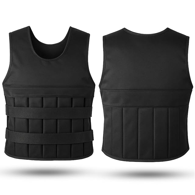 Gilet lesté Fitby V20 avec blocs amovibles répartis devant et derrière