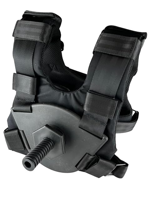 Gilet lesté à disques FITNESS KIT avec supports avant et arrière pour disques de 30 mm